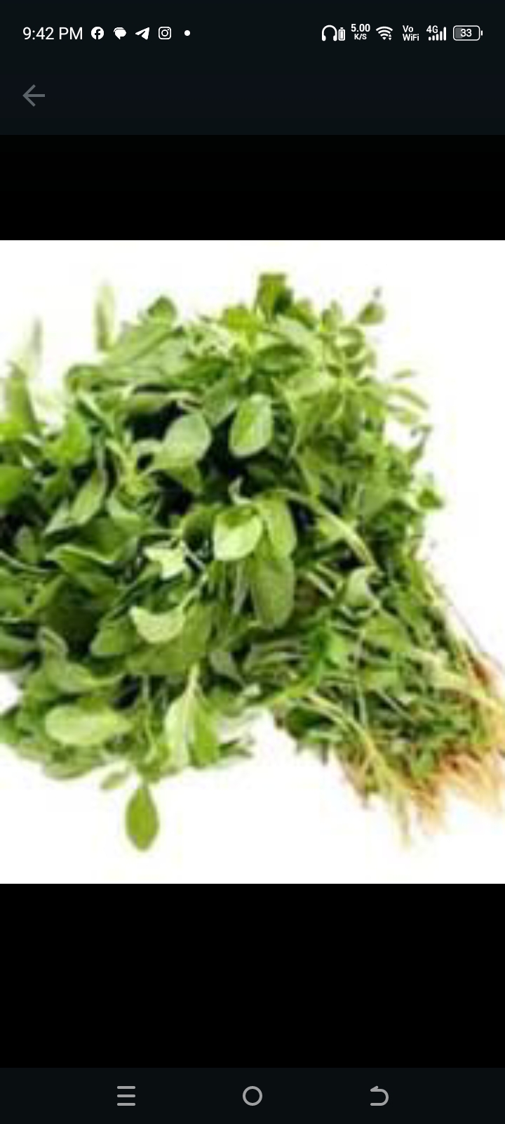 பச்சை சிறுகீரை-விதை