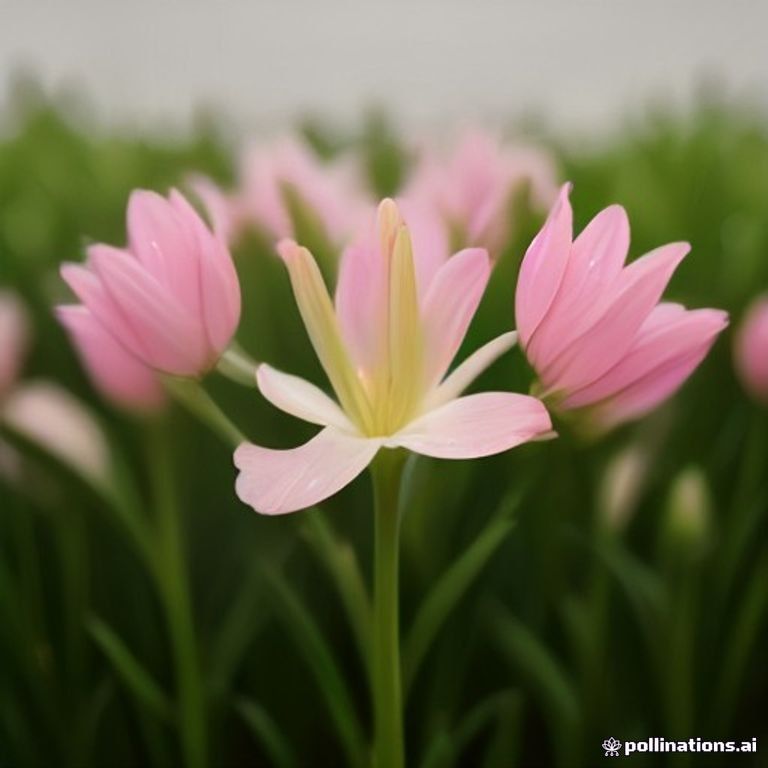 rain lily pink bulbs
