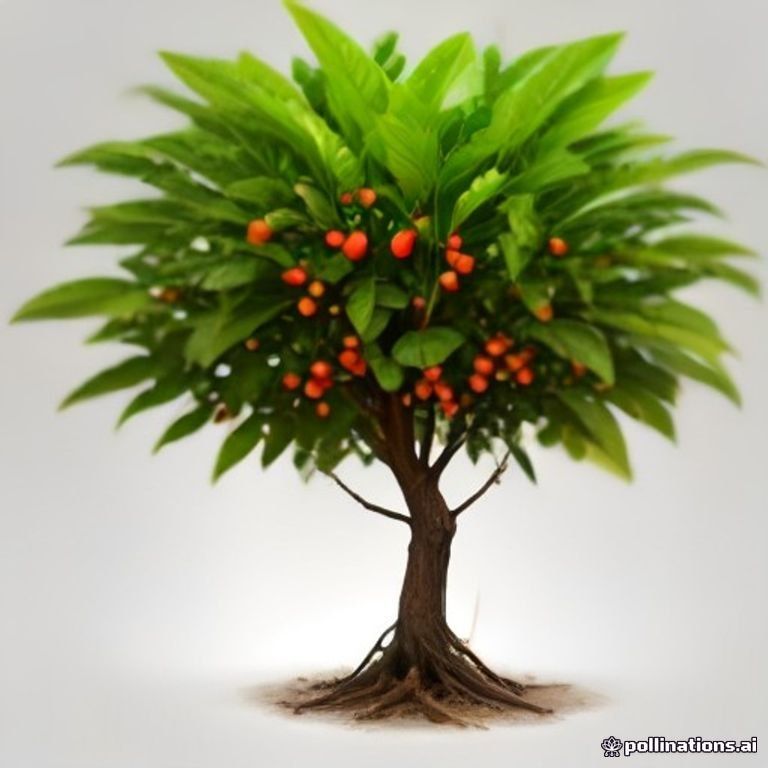 red jack fruit tree